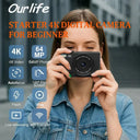 Smart Autofocus 4K Camera for Vloggers