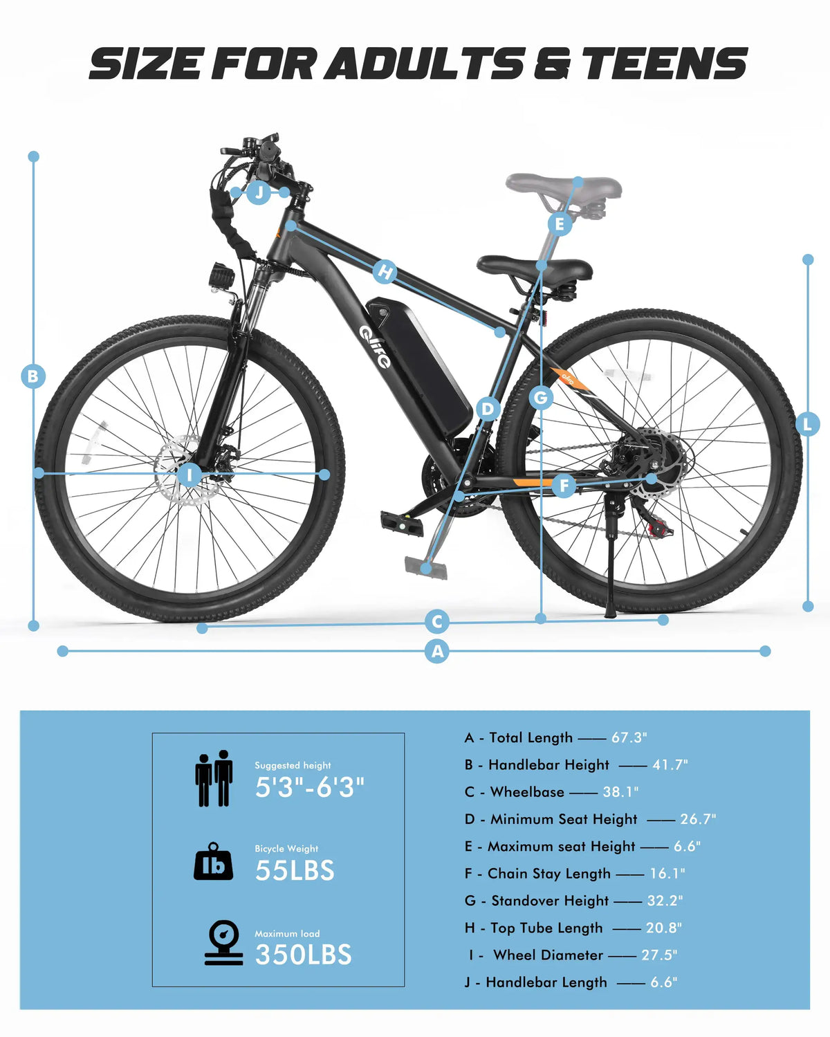Qlife Racer Ebike - Off Road — product view 6