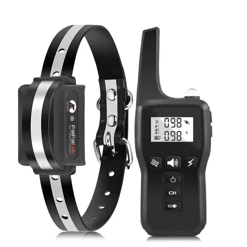Bark Control Dog Collar for Training — Black Reflect TPU