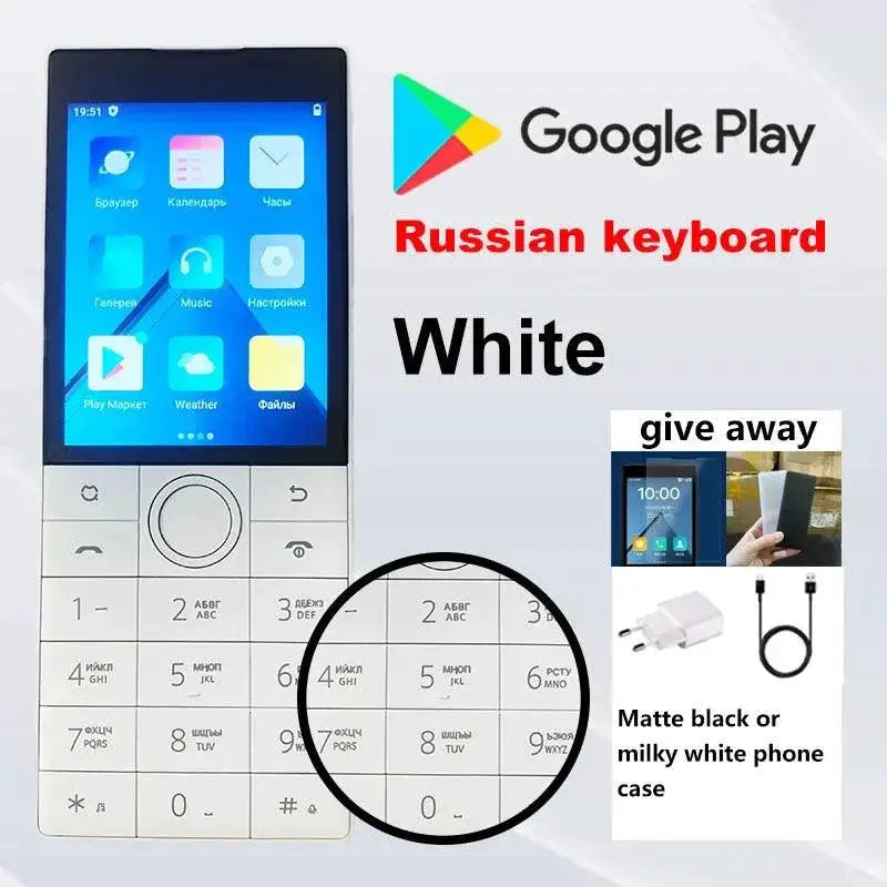 Compact Qin F22 2.8 Inch 4G Smartphone With Google WiFi