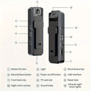 A9 Mini Handheld Camera 1080P HD Infrared Night Vision Back Clip