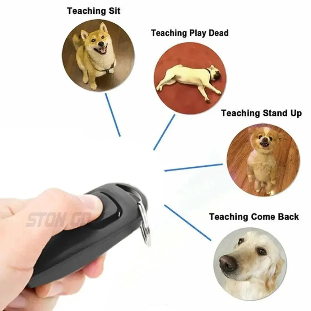 Pet Training Clicker And Whistle Combo For Obedience