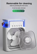 New Portable Humidifier Fan Air Conditioners USB Fan