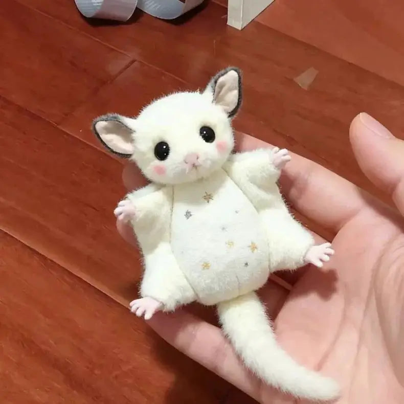 Flying Squirrel Plush Keychain Toy