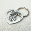 Keepsake Pet Lovers Portrait Keychain