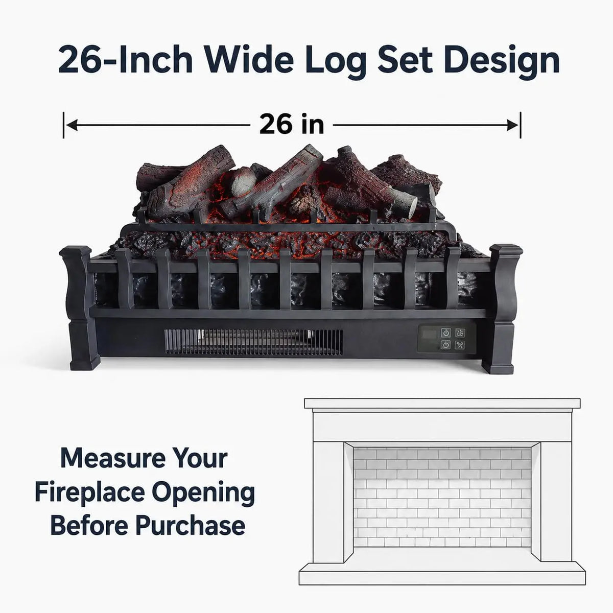 Handcrafted Fireplace