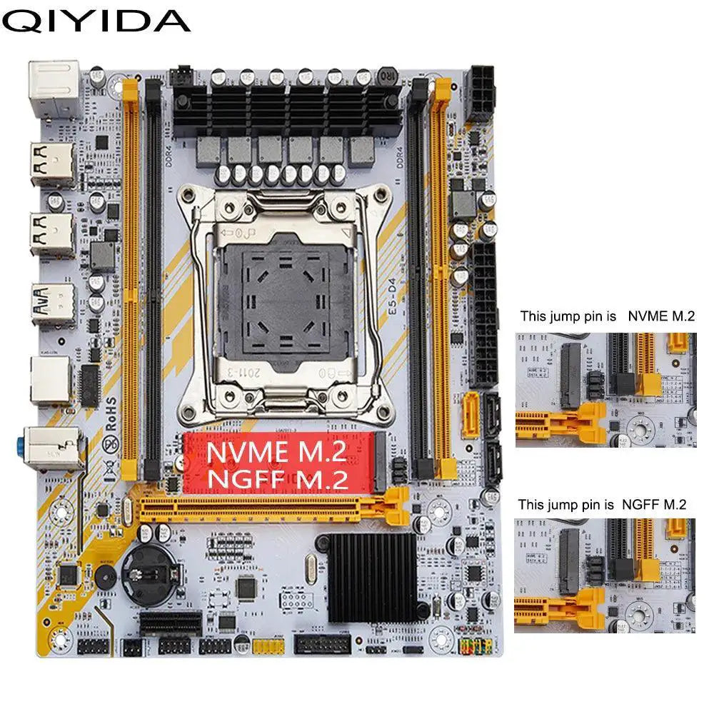 Qiyida X99 Motherboard Upgrade Kit Boost System Performance