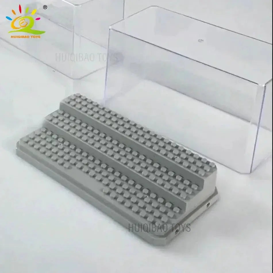 Model Display Case For Building Blocks And Figures