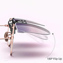 Stylish VIVIBEE Women's Cat Eye Clip On Sunglasses Fashion