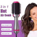 Hair Dryer Brush 3-In-1 Hot Air Spin Brush For Frizz