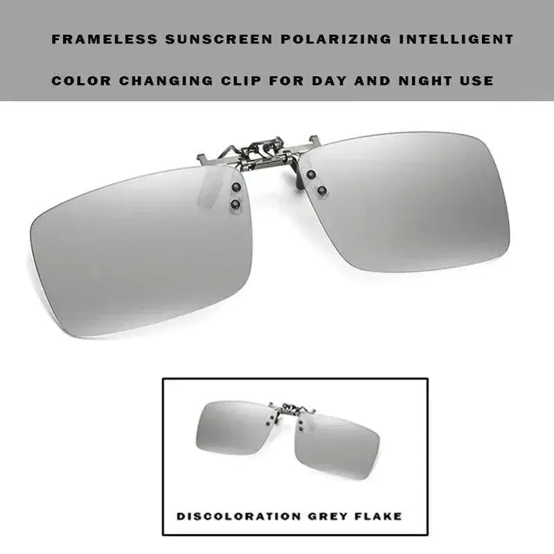 Photochromic Polarized Clip On Sunglasses For Men Stylish