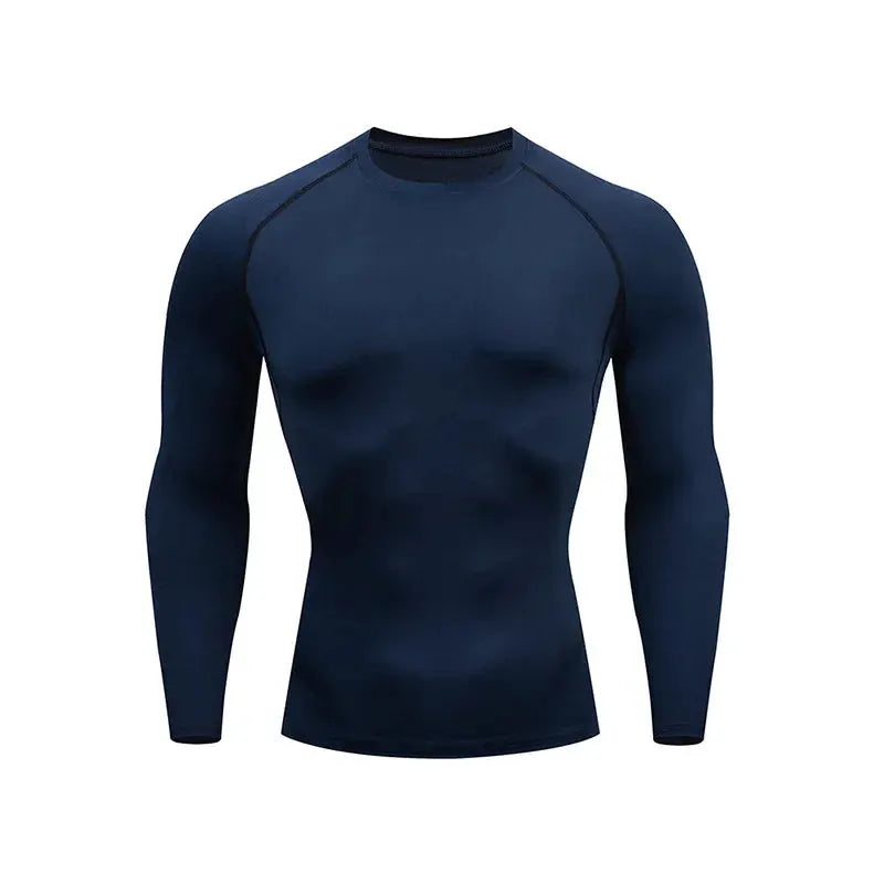 Fitness Clothing Mens Long Sleeve Running Basketball T Shirt