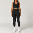 Yoga Set Seamless Fitness Suit Women 3 Piece