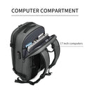Men Travel Backpack Vacuum Compression 17 Inch Laptop Backpack
