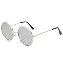 Unisex Gradient Mirror Pilot Sunglasses with UV400 Protection