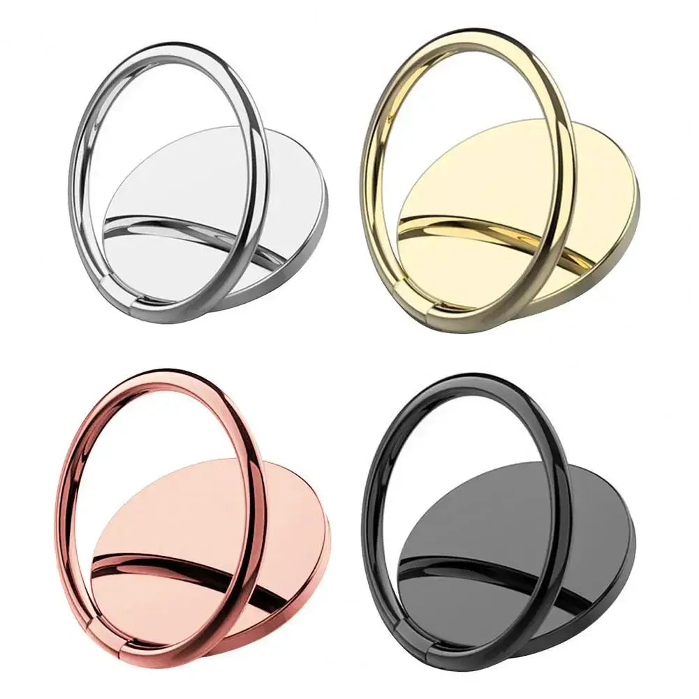 Universal Mobile Phone Finger Ring Holder 360° Rotatable Metal Bracket Smart Phone Folding Ring Stand for iPhone Samsung Xiaomi