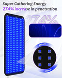 Jitesy Tanning Lamp Mat Blue