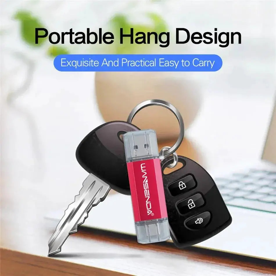 Wansenda Type C OTG Flash Drive For Fast Data Transfer