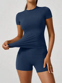 Women Yoga Butt Lifting Shorts High Waist Control