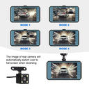 4-Inch Touch Screen Car Camera Enhanced Night Vision Safety