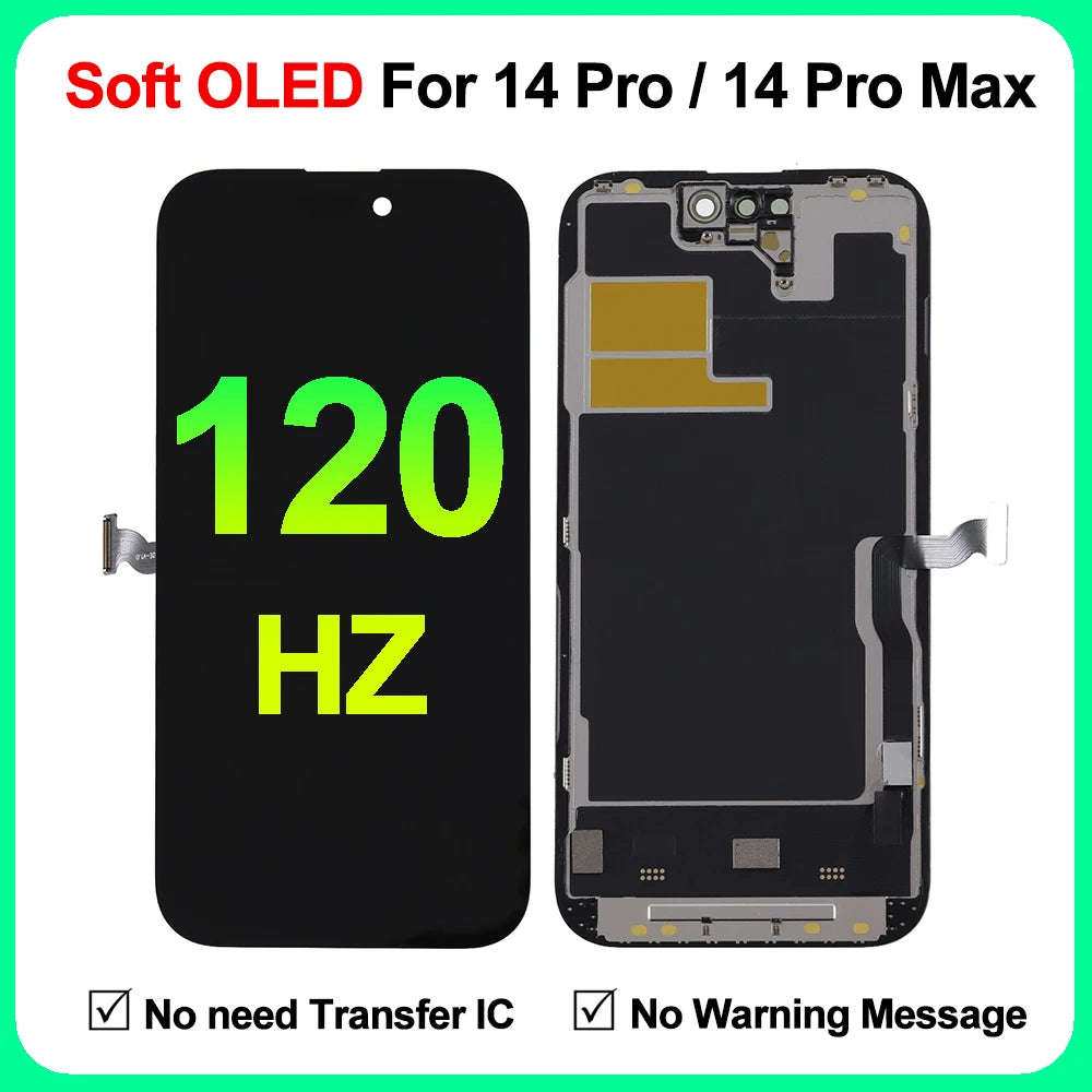 120HZ Soft OLED Diagnosable Screen