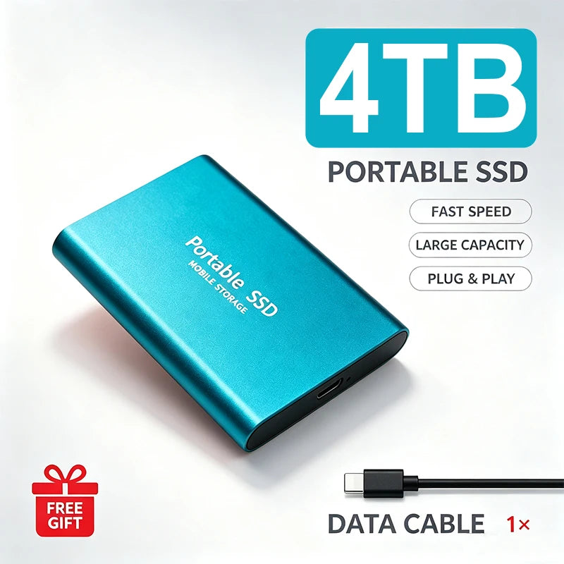 Portable Laptop External SSD Drive