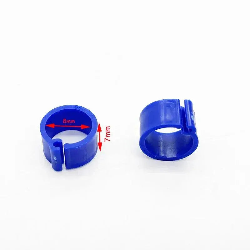 Birds Feet Rings Plastic Clip Ring Variety Pack For Pigeons