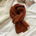 Ribbed Knit Winter Scarf