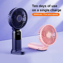 Long-Lasting Desk Fan for Quiet Cooling