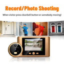 Smart Peephole Camera HD Pir Motion Shield