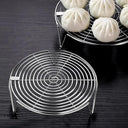Versatile Stainless Steel Steamer Rack for Air Fryers Use