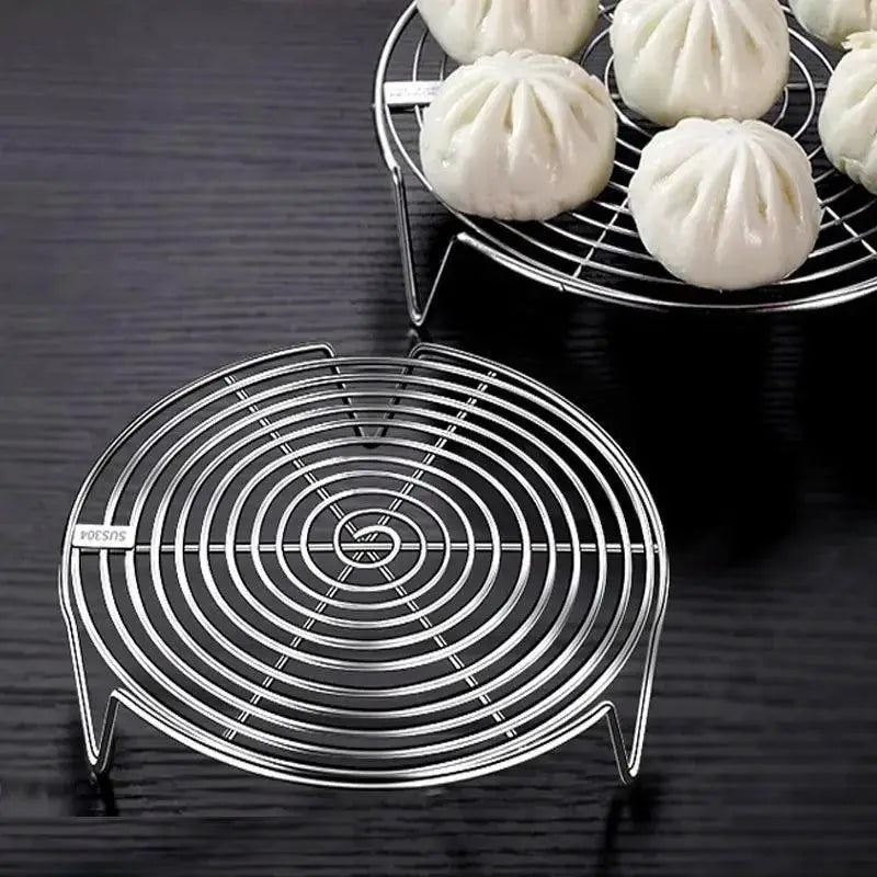 Versatile Stainless Steel Steamer Rack For Air Fryers