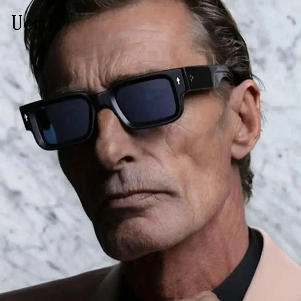 Unisex Retro Square Sunglasses UV400 Protection Style