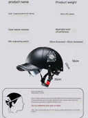 Cafe Racer Baseball Cap Half Helmet