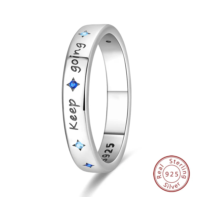 Authentic Sterling Silver Ring Romantic