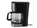 Programmable Coffee Maker In Black With Stainless Steel Accents