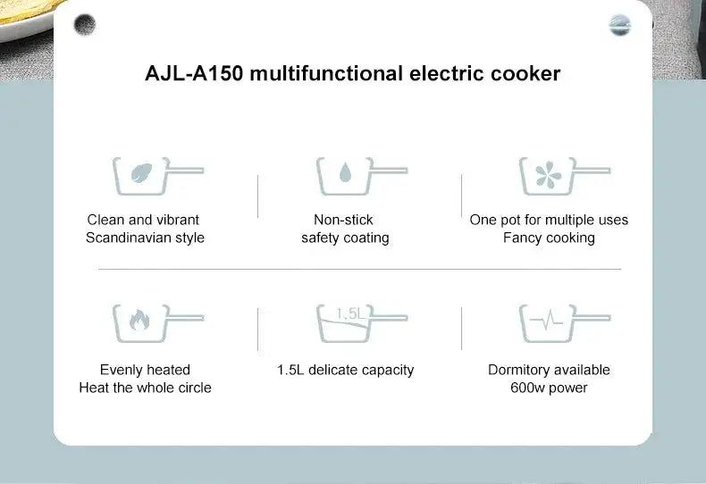 Rice Cooker for Dorm Meal Prep — product view 10