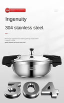 Pressure Cooker Induction Compatible Pot 18cm Stainless Steel