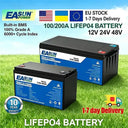 LiFePO4 Battery 100AH 12V - Reliable Solar Storage