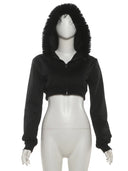 NIBBER Hooded Fashion Jacket