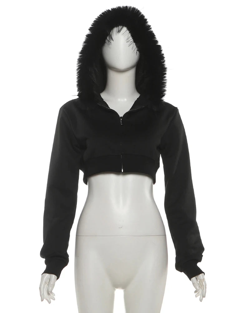 NIBBER Hooded Fashion Jacket