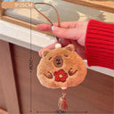 Capybara Plush Keychain Trendy Cute Animal Bag Charm Gift