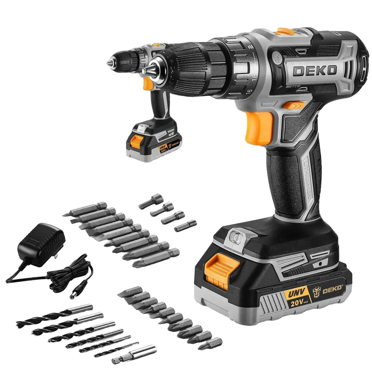 DEKO Women Drill Battery Charger — product view 1