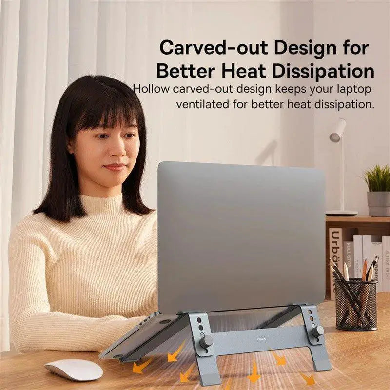 Baseus Aluminum Laptop Stand Ergonomic Holder for MacBook