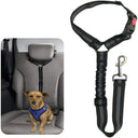 Car Safety Leash Reflective Elastic Dog Seat Belt Rope