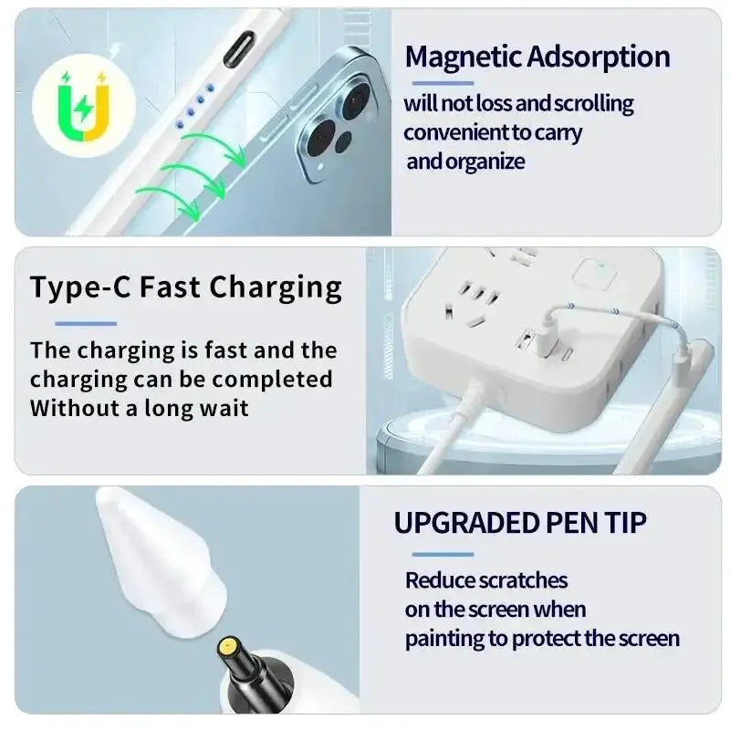 Universal Stylus Pen for Tablet and iPad Capacitive Screens