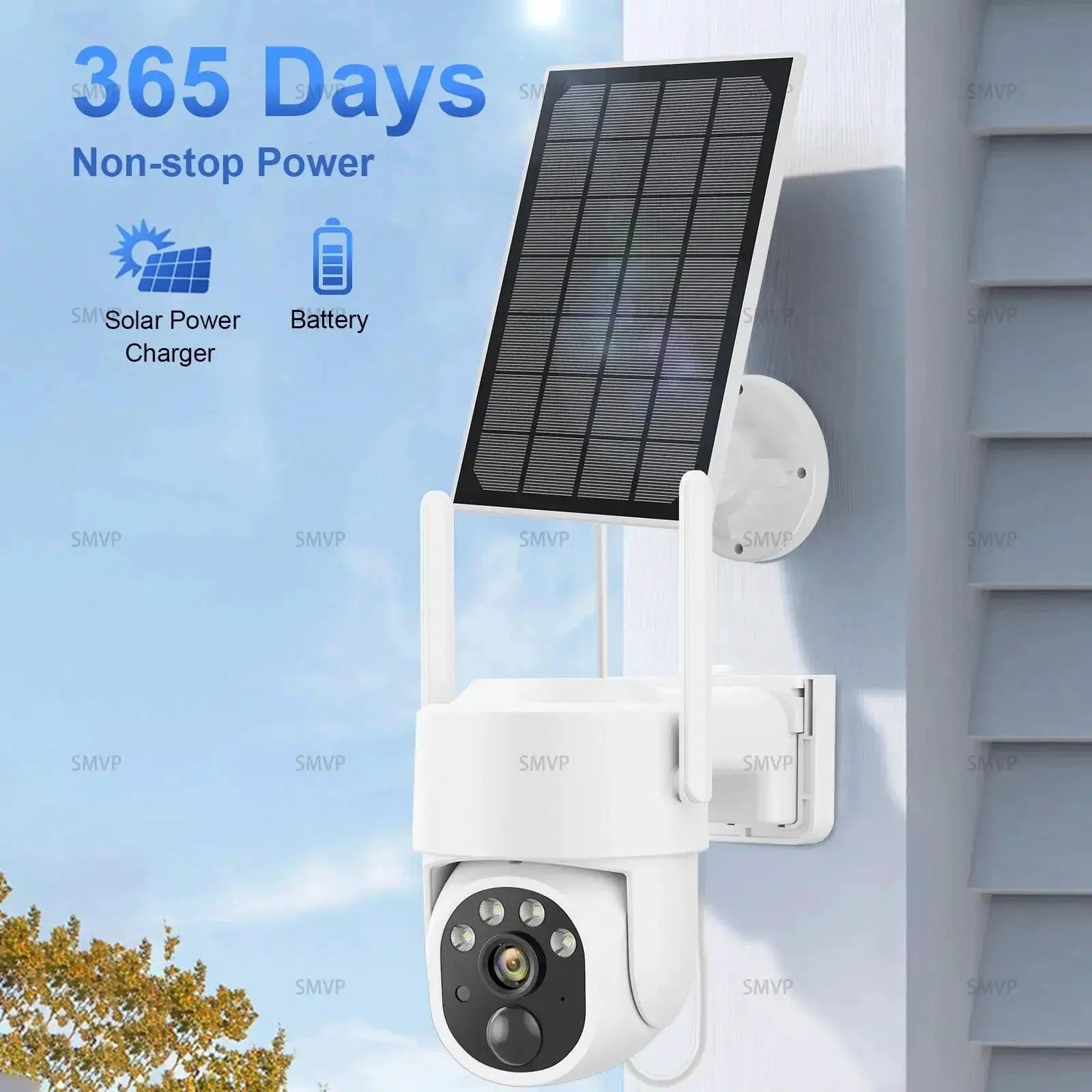 Smvp Outdoor Security Camera 2K Surveillance Solution