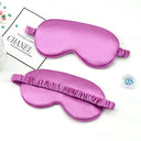 Soft Imitated Silk Sleep Eye Masks Travel Relax Shading Eyepatch Nap Health Eye Care Shield Sleeping Blindfold Eye Cover Masks