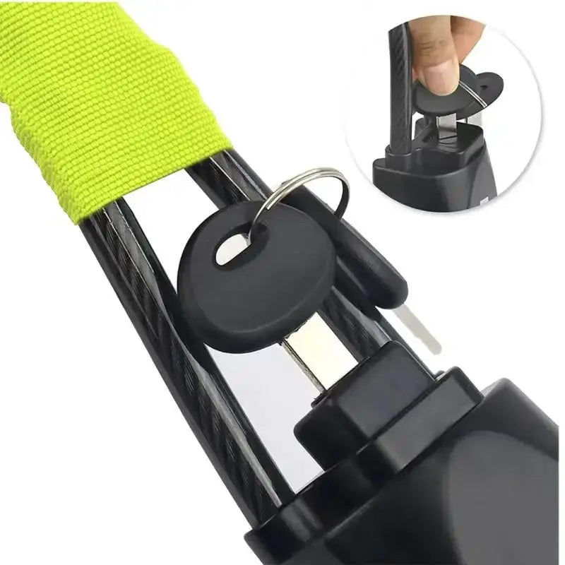 Car Steering Wheel Lock And Seat Belt Anti Theft Lock - OurLum.com