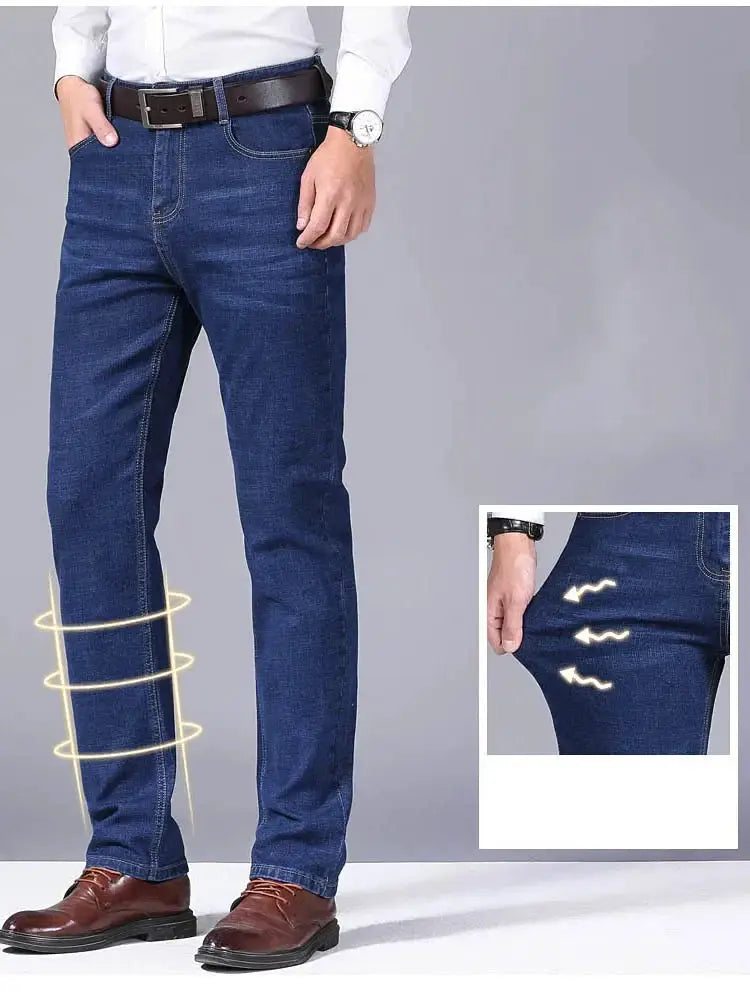 Men's Classic Stretch Slim Jeans for Every Occasion